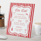 あれはアモアブライダルシャワー結婚のバー 台座サイン (インサイチュ)