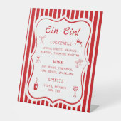 あれはアモアブライダルシャワー結婚のバー 台座サイン (正面)