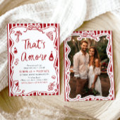 あれはアモーレお洒落イタリアン婚約パーティ 招待状