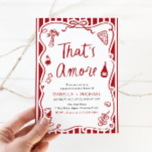 あれはアモーレお洒落イタリアン婚約パーティ 招待状