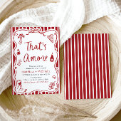 あれはアモーレお洒落イタリアン婚約パーティ 招待状