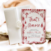あれはアモーレお洒落イタリアン婚約パーティ 招待状