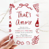 あれはアモーレお洒落イタリアン婚約パーティ 招待状