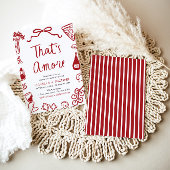 あれはアモーレお洒落イタリアン婚約パーティ 招待状