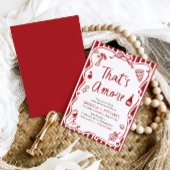 あれはアモーレお洒落イタリアン婚約パーティ 招待状