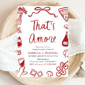 あれはアモーレお洒落イタリアン婚約パーティ 招待状