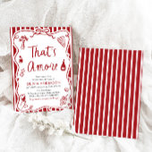 あれはアモーレお洒落ピイタリアンザブライダルシャワー 招待状