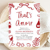 あれはアモーレお洒落ピイタリアンザブライダルシャワー 招待状
