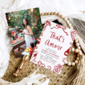 あれはアモーレお洒落ピイタリアンザブライダルシャワー 招待状