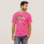 あれはアモーレのおもしろいイタリアン好き Tシャツ (正面フル)