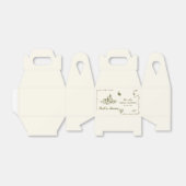 あれはアモーレイタリアンエンゲージ描ブライダルシャワー フェイバーボックス (折り畳みなし)