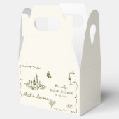 あれはアモーレイタリアンエンゲージ描ブライダルシャワー フェイバーボックス (オープン)