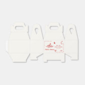 あれはアモーレイタリアンエンゲージ描ブライダルシャワー フェイバーボックス (折り畳みなし)