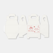 あれはアモーレイタリアンエンゲージ描ブライダルシャワー フェイバーボックス (折り畳みなし)