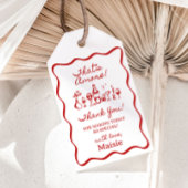 あれはアモーレイタリアンブライダルシャワー ギフトタグ