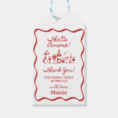 あれはアモーレイタリアンブライダルシャワー ギフトタグ (正面)