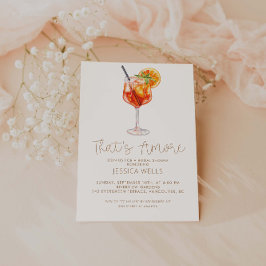 あれはアモーレイタリアンブライダルシャワー 招待状