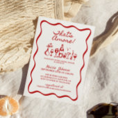 あれはアモーレイタリアンブライダルシャワー 招待状