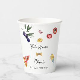 あれはアモーレイタリアンブライダルシャワー 紙コップ