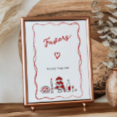 あれはアモーレイタリアンレッドブライダルシャワーの好意 ポスター