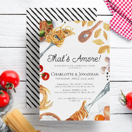 あれはアモーレスクリプイタリアント・リハーサル・ディナー 招待状