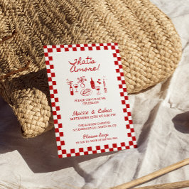 あれはアモーレハイタリアンーサルディナー 招待状