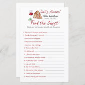 あれはアモーレビンゴブライダルシャワーゲーム (正面/裏面)