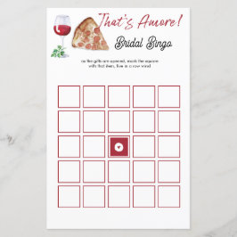 あれはアモーレビンゴブライダルシャワーゲーム