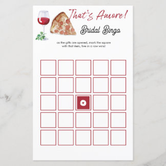 あれはアモーレビンゴブライダルシャワーゲーム