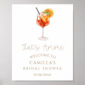 あれはアモーレブライダルシャワー歓迎 ポスター (正面)