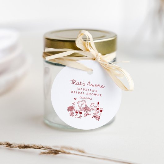 あれはアモーレブライダルシャワー フェイバータグ