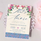 あれはアモーレブーゲンビリアイタリアンブライダルシャワー 招待状