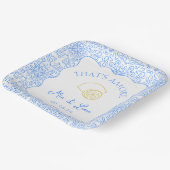 あれはアモーレモンタイルのおもしろい地中海の結婚の ペーパープレート (傾斜あり)