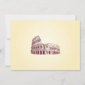 あれはアモーレヴィンテージイタリアンブライダルシャワー 招待状 (裏面)