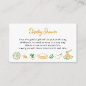 あれはアモーレ素朴イイタリアンドシャワー エンクロージャーカード (正面)