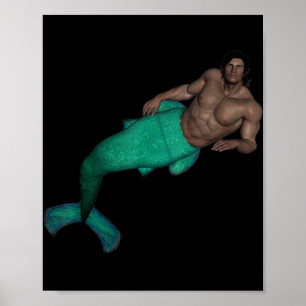 あれは人魚じゃない男だ ポスター