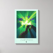 あれは勇敢な人が我々の戸口を叩く キャンバスプリント (正面)