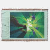 あれは勇敢な男達が我々の戸をたたいている スローブランケット (正面)