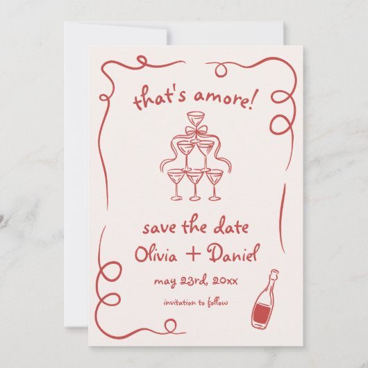 あれは手お洒落引き結婚だ セーブザデート (正面)