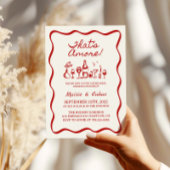 あれは手描きリハーサルイタリアンディナー 招待状