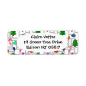 あわてたクリスマス ラベル (正面)