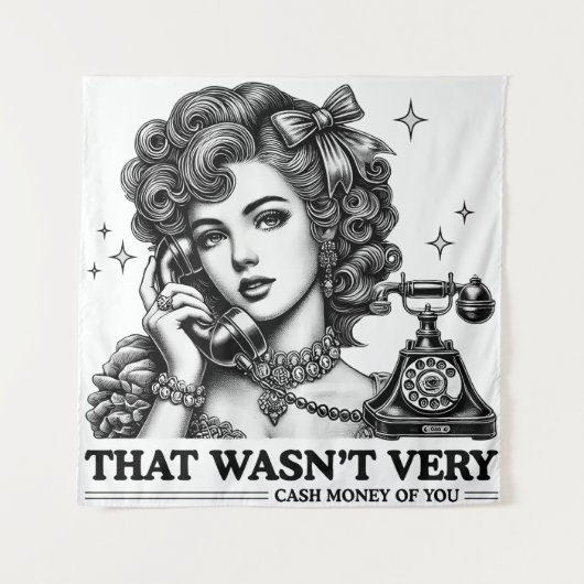 あんたのミームの現金じゃなかったおもしろい タペストリー (正面)