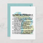 あんたはミチグランもしダー: ポストカード (正面/裏面)