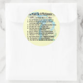 あんたはミチグランもしダー： ラウンドシール (バッグ)