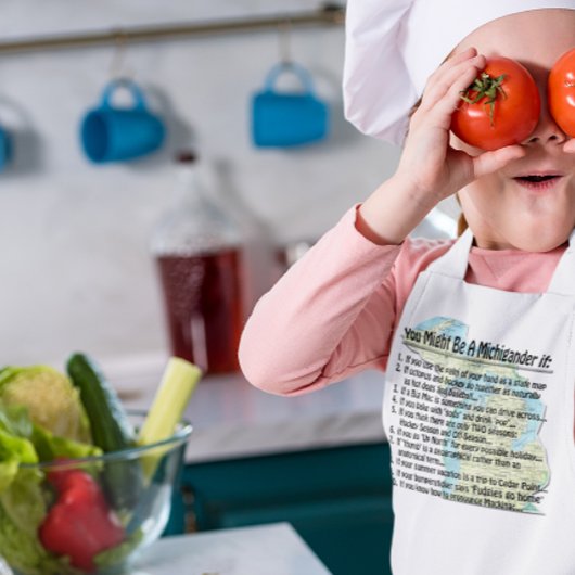 あんたはミチグランもしダー: 子供用エプロン