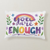 あんたは十分なアクセント枕だ アクセントクッション (裏面)