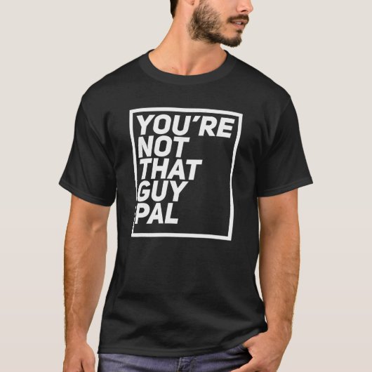 あんた仲間は俺をウイルス的なソーシャルメディアに信用してない Tシャツ (正面)