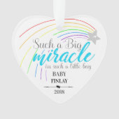 あんな小さな男の子の大きな奇跡 オーナメント (正面)