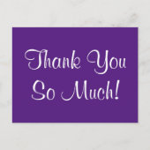 「あエレガントりがとう！」はがき ポストカード (正面)