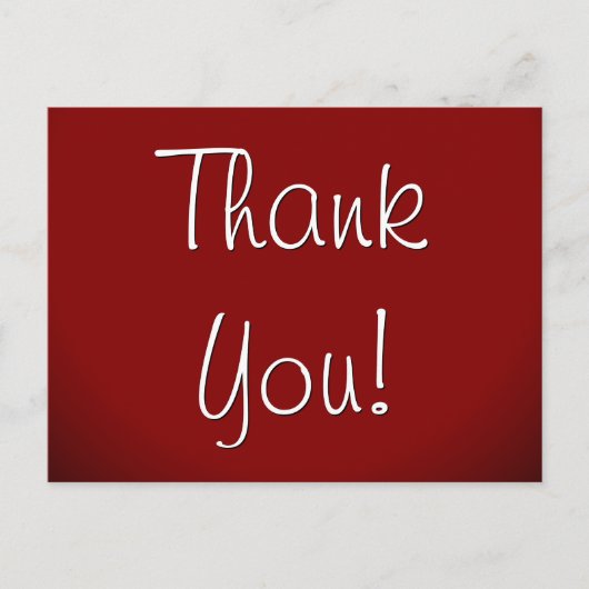 「あエレガントりがとう!」 ポストカード (正面)